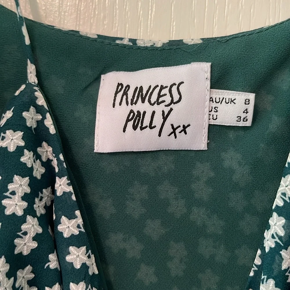 Princess Polly Flower Mini Dress - Picture 2 of 3